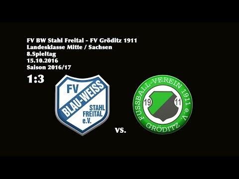 Landesklasse Mitte - (2016/17)/ 8.Spieltag / FV BW Stahl Freital - FV Gröditz 1911  1:3