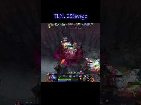 TLN. 23Savage 13k MMR Rampage Moment - Dota2 : Hero Chase #shorts #dota2