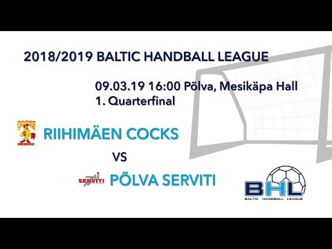 BHL: Riihimäen Cocks - Põlva Serviti, 1. quarterfinal
