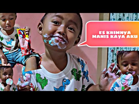 LABIB MUKBANG Es Krim Spiderman