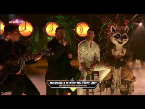 Apache, Carlos Rivera Y Reik "Cuántas Veces" en ¿Quién es la máscara? 2021 Temporada №3