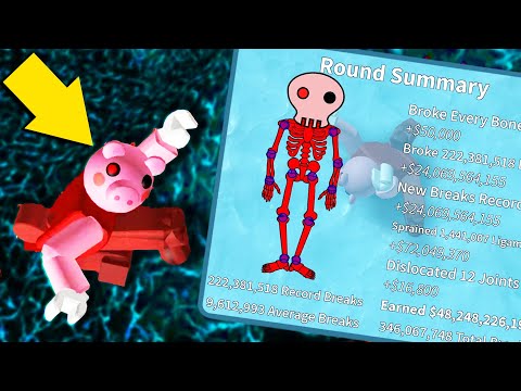 PIGGY BROKE 200 MILLION BONES...  | Roblox Broken Bones