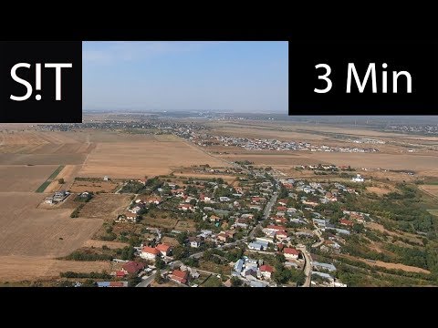 Drona In Satul Posta Judetul Ilfov