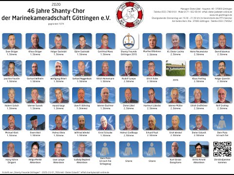 Die Windjammer kommen - Shanty-Chor der Marinekameradschaft Göttingen e.V.