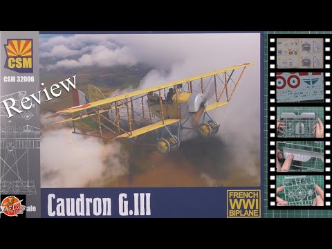 CSM 1/32 Caudron G.III review