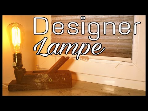 Designer Lampe | selber bauen | upcycling | 17# Folge | REPAIR & MEHR