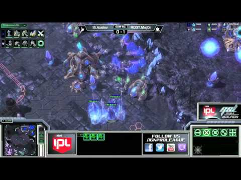 Axslav vs ROOT.MajOr - Game 2 - GSL WC Qualifier