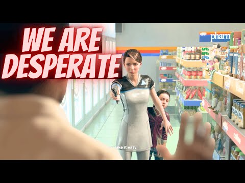 DETROIT Become Human - Kara Robs the Store -Walkthrough Gameplay  - Part 9