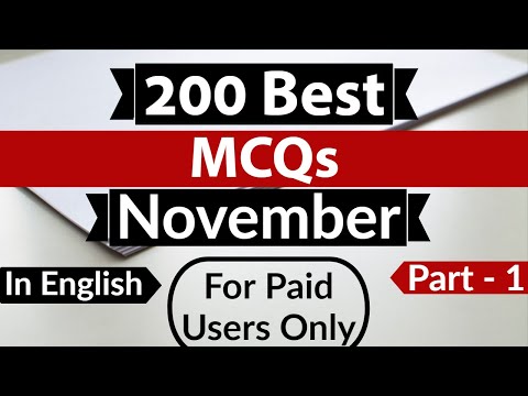 Best 200 Current Affairs November 2019 Part 1 - ENGLISH edition