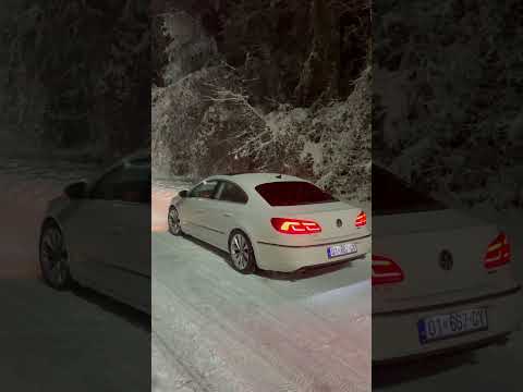 Volkswagen CC 2.0 Tdi 4motion snow launch