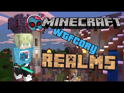 Minecraft Realms LIVE - Sunday Search for Castle Decorations
