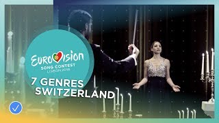 ZiBBZ - Stones in 7 genres - Switzerland - Eurovision 2018