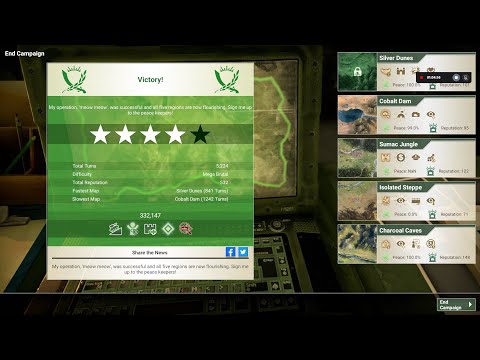 Rebel Inc Escalation, Mega Brutal Campaign, No Advisor