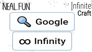 How To Make Infinity In Infinite Craft | How To Make Google In Infinite Craft