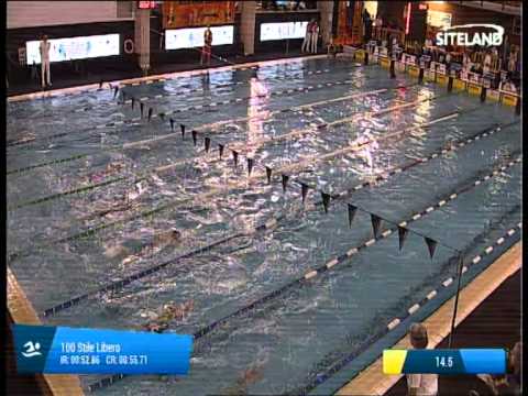 Serie 1 dei 100 Stile Libero  Assoluti F Agonisti - 7° Trofeo SOGEIS Montichiari