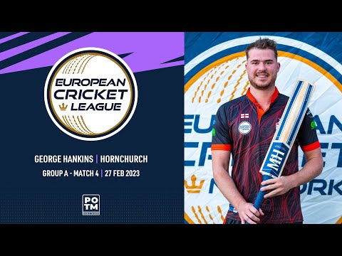 POTM: G.Hankins -TST vs HOR Highlights European Cricket League 2023 Group A, Day 1 ECL23 | ECL23.004