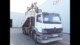Mercedes-Benz Atego 2633 effer 3 ext +remote 6x4 dump truck for sale - Image 4 | Autoline IN Mercedes-Benz Atego 2633 effer 3 ext +remote 6x4 dump truck | Image 4 - Autoline