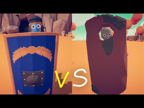 SHIELD BEARERS vs PROTECTORS! - TABS Totally Accurate Battle Simulator