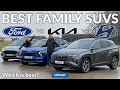 New Kia Sportage vs Hyundai Tucson & Ford Kuga review: which is the best family SUV?