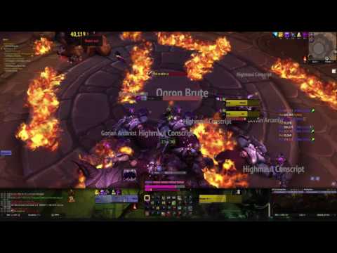 Mythic Twin Ogron Solo - Warlock