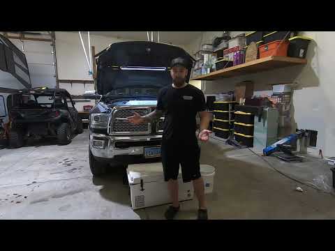 Big Oil Leak On A Cummins | Timing Case to Block Oil Leak Repair