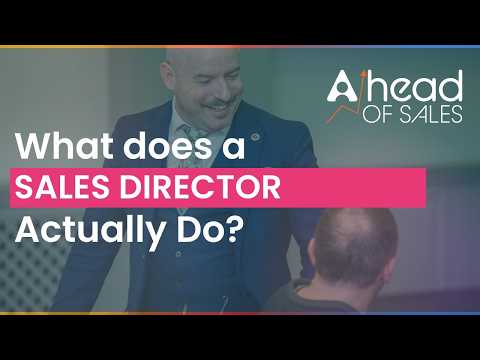 What does a Sales Director Actually Do?