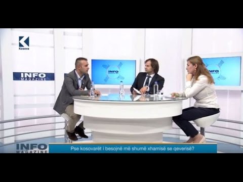 Info Magazine - Skender Perteshi, Alma Lama, Artan Muhaxhiri - 13.06.2016 - Klan Kosova