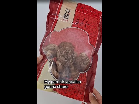 🍄 The EASIEST way to prepare dried shiitake mushrooms #Shorts