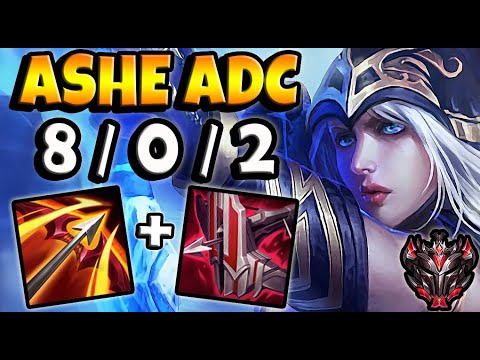 Ashe vs Caitlyn [ ADC ] Lol Korea Grandmaster Patch 11.13 ✅