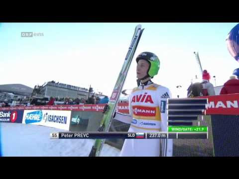 Peter Prevc Vikersund 2016 237m ORF