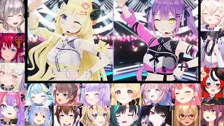 홀로 카운트다운 라이브 청춘 아카이브(青春アーカイブ) 멤버 반응 모음 (26년) [홀로라이브 4기생]