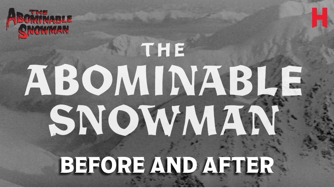 Miniature de la vidéo 4K Before & After | 68 Years Later du film Le Redoutable Homme des neiges