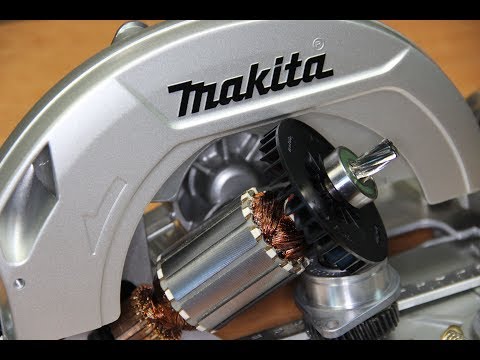 Rankinis diskinis pjūklas Makita HS7601 1200W 190mm video