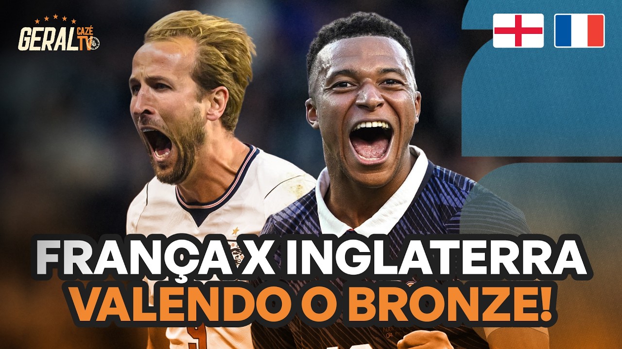 HOJE TEM FRANÇA X INGLATERRA VALENDO O BRONZE DA COPA DO MUNDO | GERAL CAZÉTV