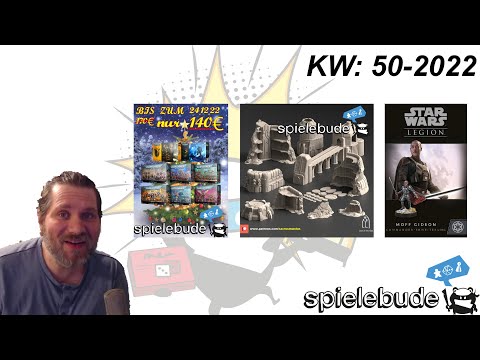 Warpgeflüster KW 50-2022: ein neuer Moff, Weihnachtboxenaktion, Warhammer im TV u.v.m. | Spielebude