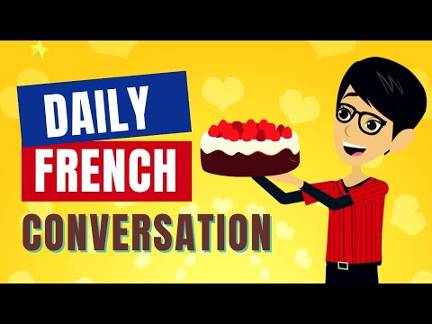 French Conversation for Daily Practice with Subtitles - Improve French Listening Speaking Skills