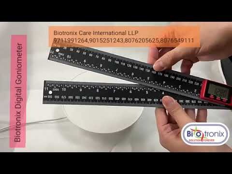 Biotronix Digital Goniometer Electronic Physiotherapy Rehabilitation Device
