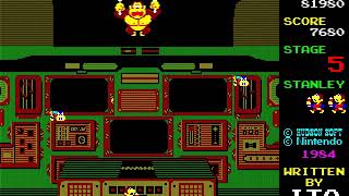 Donkey Kong 3: Dai Gyakushuu (ドンキーコング3 大逆襲) for the NEC PC-88
