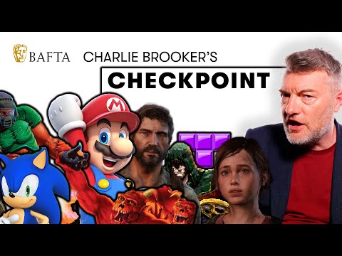 Charlie Brooker REALLY wants Portal 3 and shares how GTA influenced Black Mirror | BAFTA Checkpoint
