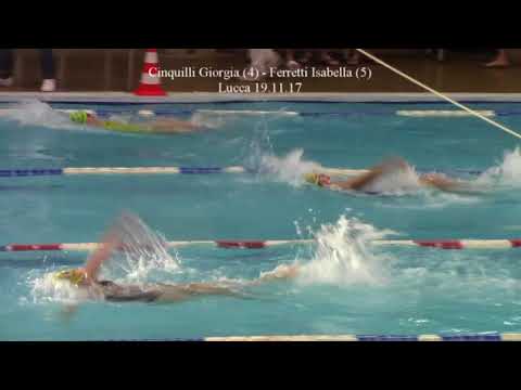 Cinquilli Giorgia - Ferretti Isabella 100MX S-R - Lucca 19.11.17