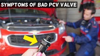 SYMPTOMS OF BAD PCV VALVE ON CHEVY, CHEVROLET, GMC, BUICK, CADILLAC