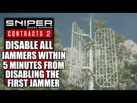 Sniper Ghost Warrior Contracts 2 - Disable All Jammers Within 5 Minutes from Disabling the First