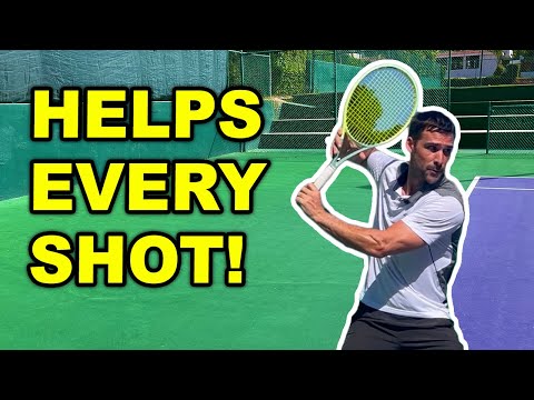 The easiest way for most older tennis players to improve!