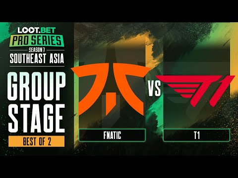 Fnatic vs T1 Game 2 - Pro Series 7 SEA: Group Stage w/ MLP & johnxfire