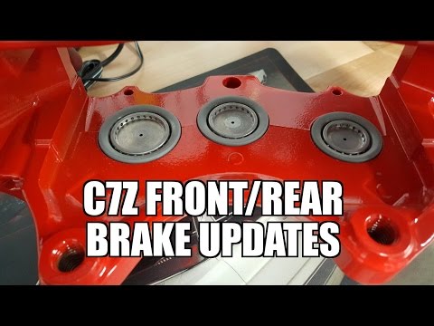 2014 Chevy SS - C7 Z06 Front & Updated Rear Calipers Install