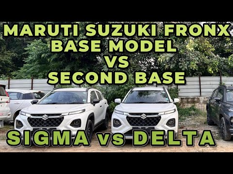 Maruti Suzuki Fronx Base vs Second Model Base All Confusion Door Which Variant to Take Understanding