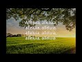 Alleluia (#142 All the Best Songs of Praise & Worship) Jerry Sinclair