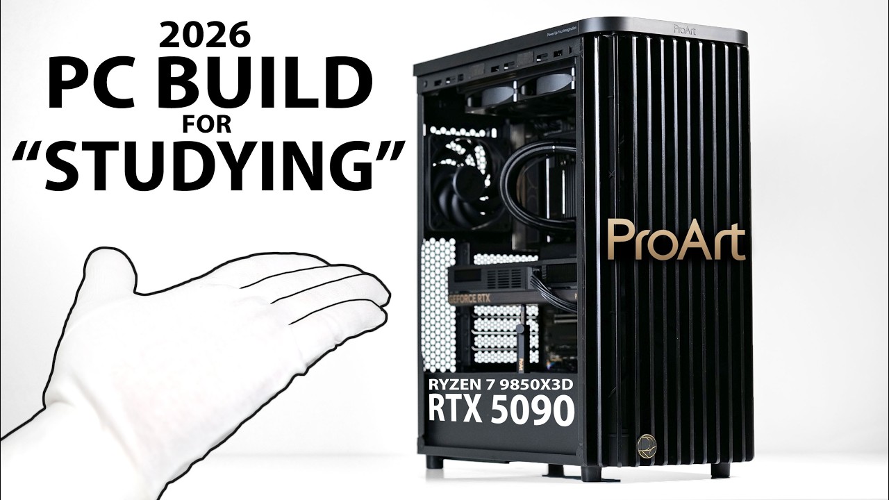 Building a minimalistic PC for "Studies" (ProArt RTX 5090)