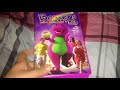 My Barney VHS Collection