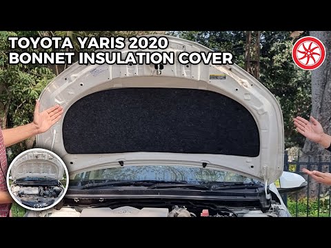 Toyota Yaris 2020-2022 Bonnet Insulation Cover